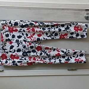 Red white and blue Capri